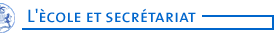 l'ecole et secretariat